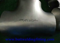 Equal Tee Butt Weld Fittings 4 '' SCH 10S ASTM AB15 UNS S32750 For Connection