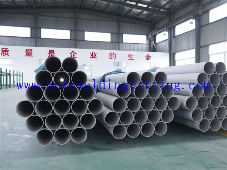 ASTM Thin Wall Stainless Steel Tubing , 10 - 1219 mm Outer Dia Duplex SS Pipe