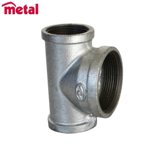 Fatigue Resistance Butt Weld Fittings Stainless Steel Thread Female Equal Tee 304 ASME B16.9