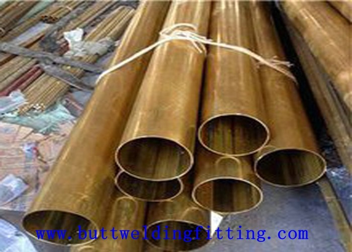 0.1mm - 300mm Thickness Copper Nickel CuNi Condenser Pipe C715 70 / 30% ASTM B111 C70600