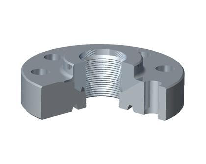 Inconel 625 περασμένη κλωστή φλάντζα