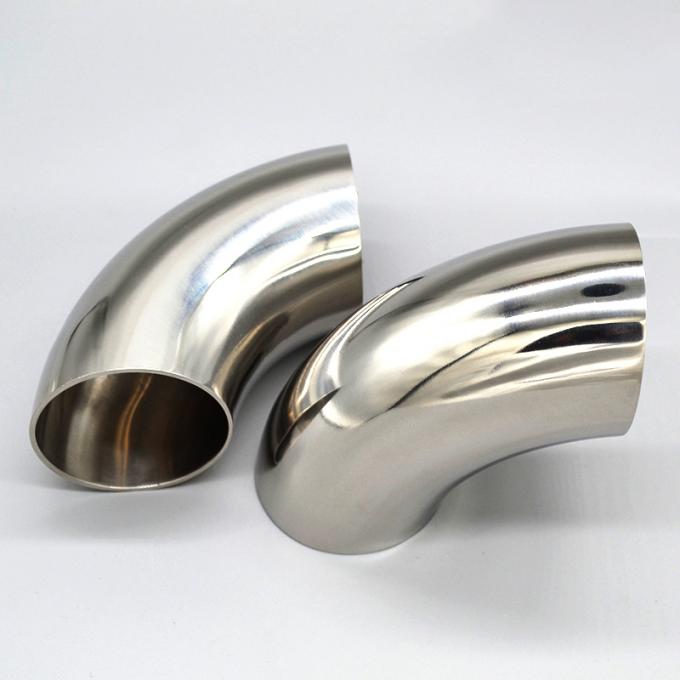 Τοποθετήσεις σωληνώσεων 90 βαθμός μακρύς αγκώνας ακτίνας αγκώνων 4inch sch40 ανοξείδωτου 4