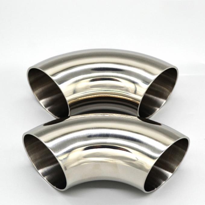 Τοποθετήσεις σωληνώσεων 90 βαθμός μακρύς αγκώνας ακτίνας αγκώνων 4inch sch40 ανοξείδωτου 5