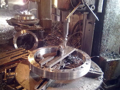 Μεταλλική ατσάλινη φλέβα 904L A182 Προσαρμοσμένη φλέβα για τη βιομηχανία πετρελαίου και αερίου 4