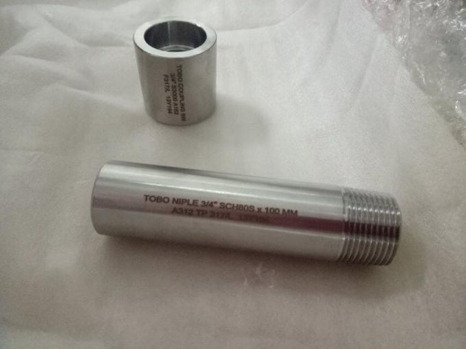 ΜΕΤΑΛΙΚΟ 2205 Χάλυβα κράμα 3/4 ίντσες STD 80MM 100MM μήκος 3000# 6000# πλαστικές συσκευές ρεύμα σωλήνα νηπιαγωγείο 0