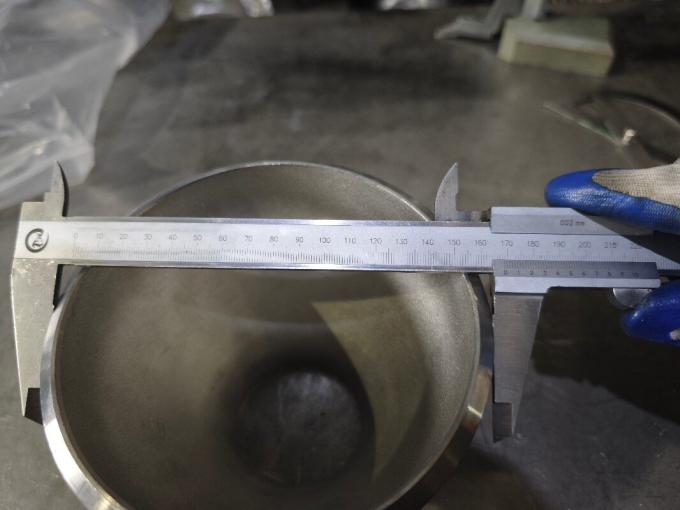 Εφοδιασμός σωλήνων συγκόλλησης από ανοξείδωτο χάλυβα SS316/316L Εκκεντρικό μέγεθος 1/2"-48" πάχος Sch5s-Sch160 1