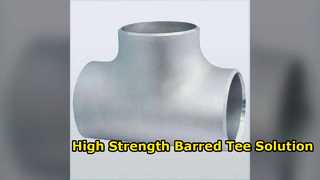Εφαρμογή σωλήνων Super Duplex Steel Barred Tee ASME B6