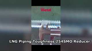 Cryogenic 254SMO Concentric Reducer για σωληνώσεις LNG