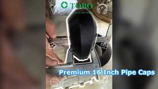 ASTM A403 WP304 Καπάκι σωλήνων από ανοξείδωτο χάλυβα 16 ιντσών Sch120