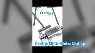 ASTM A403 WP304 Καπάκι σωλήνων από ανοξείδωτο χάλυβα 16 ιντσών