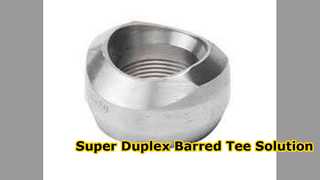 Μπλουζάκι Super Duplex Steel Barred Tee 6 ιντσών SCH80 ASME B6