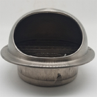 10 Inch Air Vent Cap Cover Stainless Steel Round Kitchen Wall Exhaust Waterproof Ventilation Mushroom Pipe