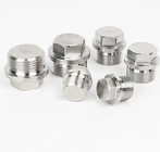 SS304 SS316L Stainless Steel Pipe Fittings Welded Oval Head Ball End Cap Fittings
