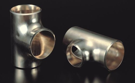 METAL Hastelloy C276 ASME B16.9 SCH40 Nickel Alloy Pipe Fittings Customize Tee