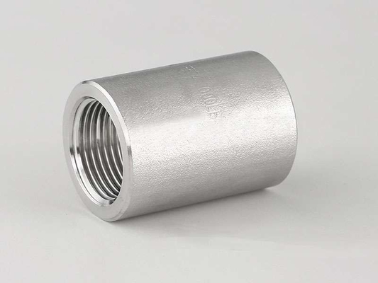 3000LB / 6000LB NPT Threaded Stainless Steel Pipe Fittings Forged Coupling Ss304/316