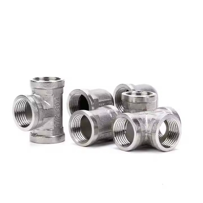 Factory Wholesale Price Hardware Pipe Fittings Reducing Pipe Fitting Mech Copper Brass Tee Threaded