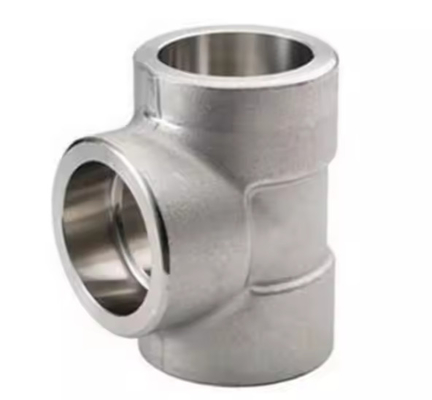 Factory Welding Tee Tube Fittings Equal Diamete Stainless Steel Forged Tee Pipe Fittings