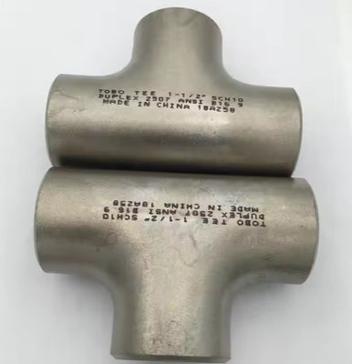 Seamless Stainless Steel Butt Weld Fittings Pipe Tube Fittings Three Way Tee Reducing Tee
