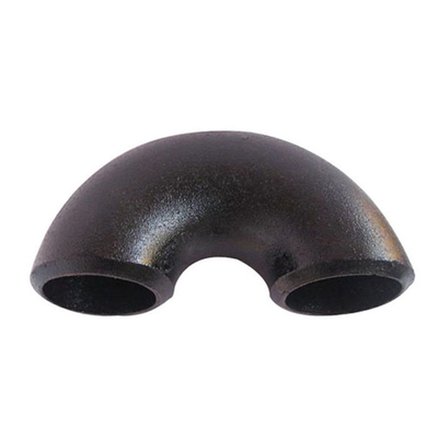 1/2" to 72" ANSI B16.9 A234 WPB Elbow 90 Degree L/R Black Painted Butt-Welded Seamless Carbon Steel Pipe Fittings