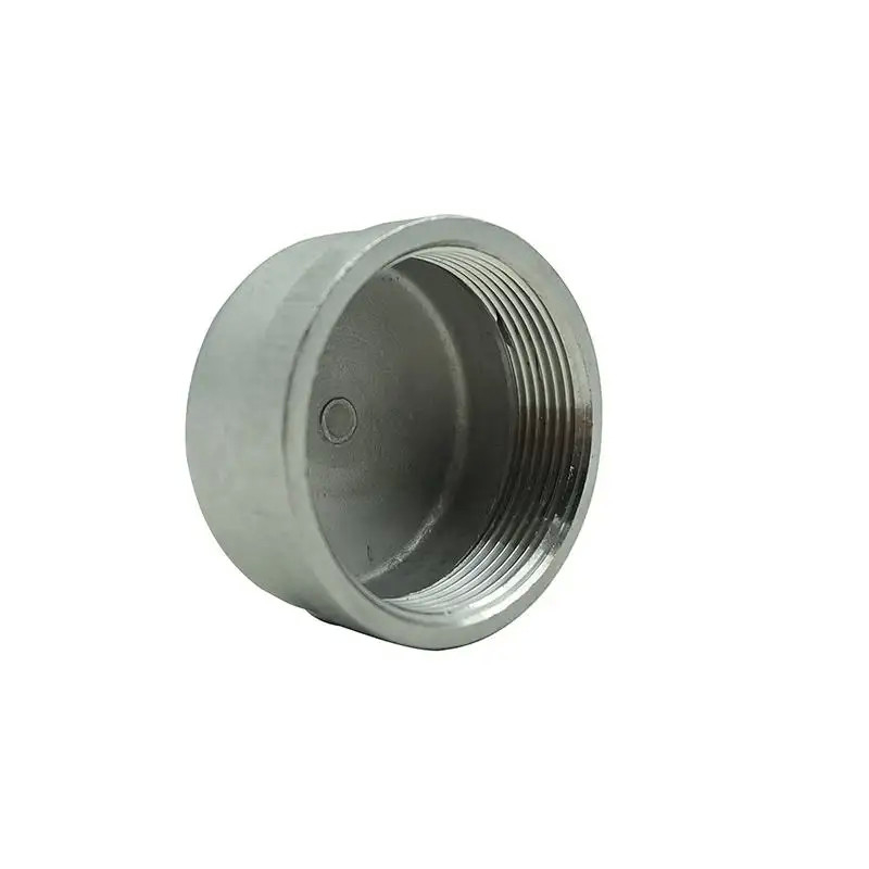 Torispherical Head Sanitary Stainless Steel Pipe Fitting Cover Butt Welded Pipe Fitting Cap