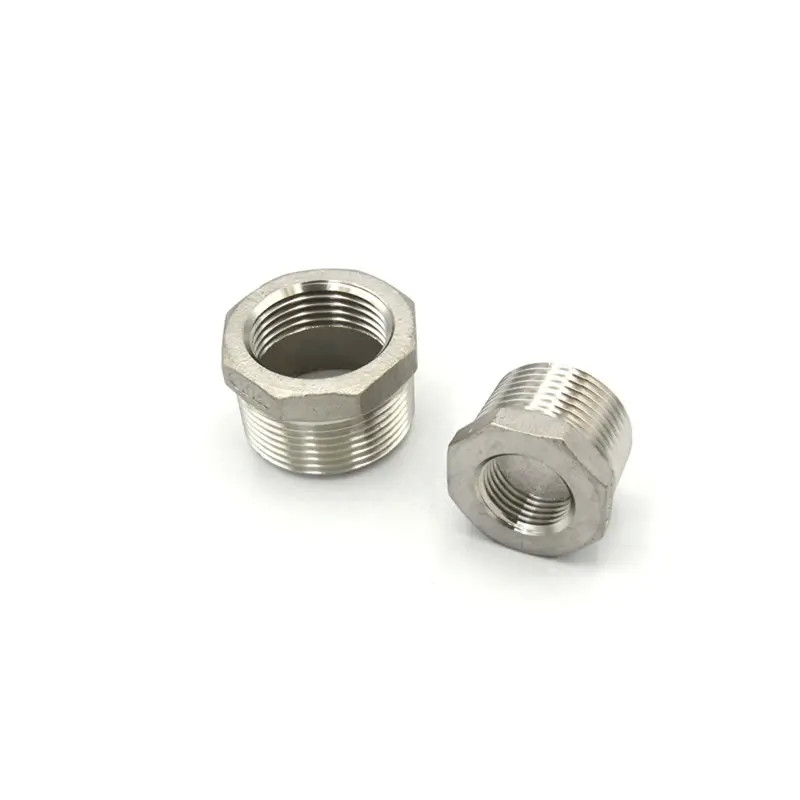 Bushing Threaded NPT Hex Bushing 304/304L 3000# Forged Stainless Steel Pipe Fitting