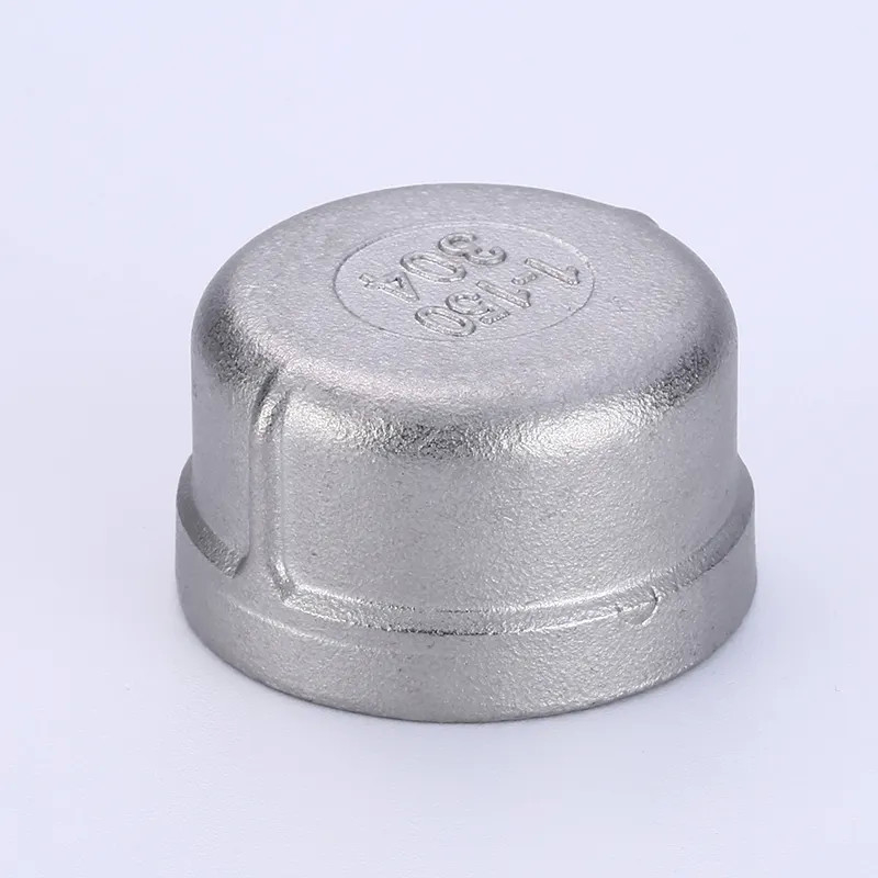 Threaded Cap Cast Iron Stainless Steel  Female Metal Threaded Fitting