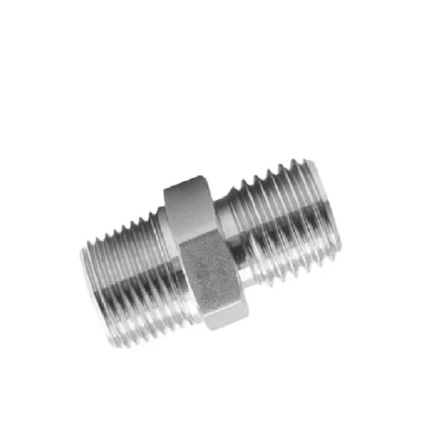 Nipple Stainless Steel 304 Grade Pipe Fitting 1/2" Forged BSP Standard Hex Nipple