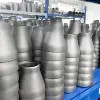 Seamless stamping welding Titanium pipe fitting Eccentric and concentric titanium reducer