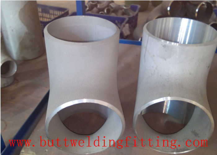 Tp 304 S31803 ANSI B16.9  Duplex Stainless Steel Pipe Tee , Stainless Tubing Fittings