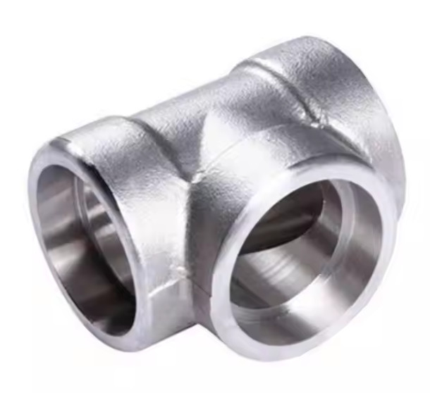 Factory Welding Tee Tube Fittings Equal Diamete Stainless Steel Forged Tee Pipe Fittings