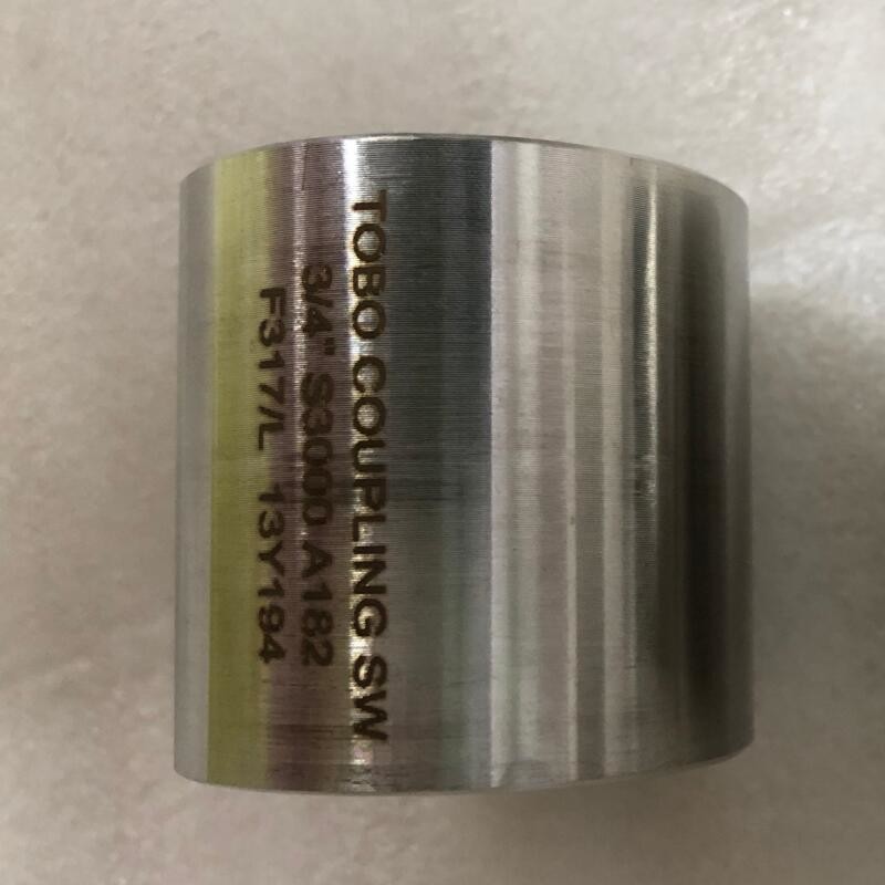 Stainless Steel 304/316 Coupling Female Thread Muffs For Pipe Connection Forged Coupling