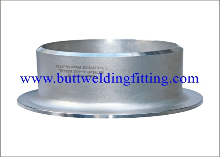 904L Stainless Steel Stub End Fittings 1 Inch 8” SCH40S ASME / ANSI B16.9, B16.28