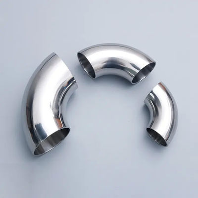 45 180 90 Degree Elbow Long/Short Radius Stainless Steel Butt Welding Pipe Fitting