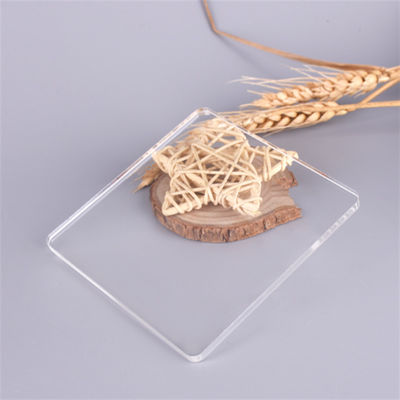 92% Light Transmittance Cast Acrylic Sheet with 50% Elongation and 1.2g/cm3 Density