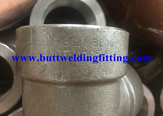 Carbon Steel Forged Pipe Fittings 90° 2” Elbow 3000 PSI NPT A105