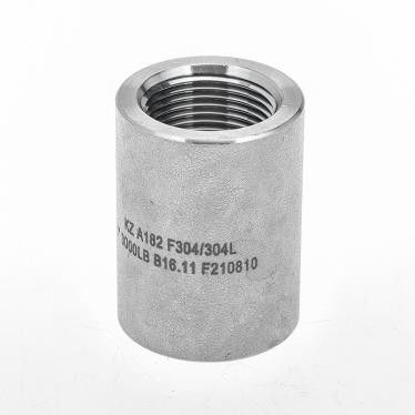 Metal 3000LB NPS 1/2"-4" SCH160 ASME B16.11Stainless Steel SS316 Threaded NPT Coupling