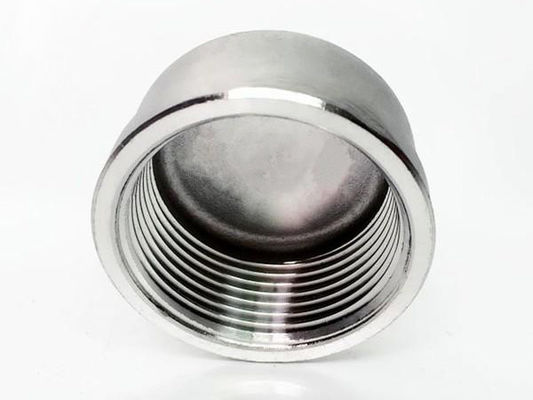 Customized Stainless Steel Pipe Cap for Welded Connection Round Shape Secure Wooden Case Packaging