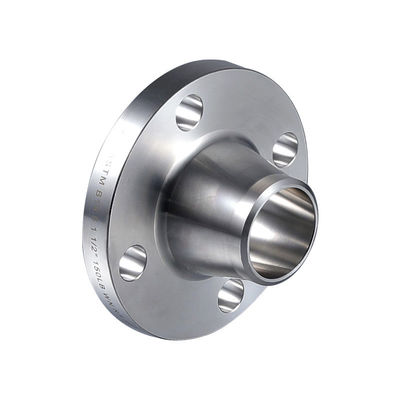 Custom Silver ASTM / ASME Ring Type Joint Forged Stainless Steel Ss 304 316 Weld Neck Flanges