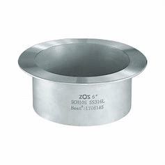 Welsure Hot Sell Stainless Steel Lap Joint Flange Pipe Fittings WP316/316L DN100 4" SCH10S Stub End