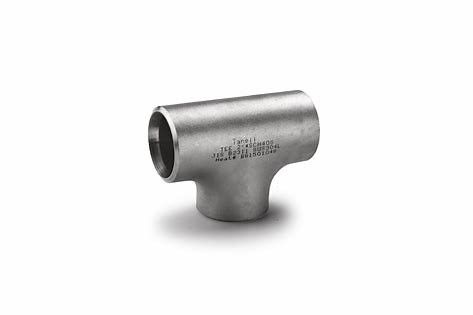 Stainless Steel SS316/SS304 Tee Butt Weld Fitting Equal Tee SCH STD Sanitary Pipe Fittings