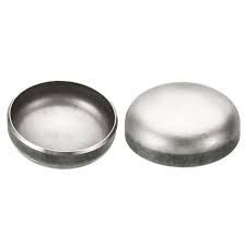 Metal ASTM A403 Grade WP304 Sch-STD ASME B16.9 Pipe Fittings Stainless Steel Butt Welding 48" CAP