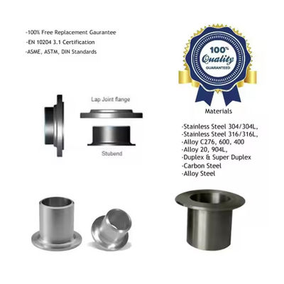 METAL Carbon Stainless Steel 304 316L Pipe Fitting Sanitary Weld Ferrule ISO SMS DIN Tri Clamp PTFE Ferrule