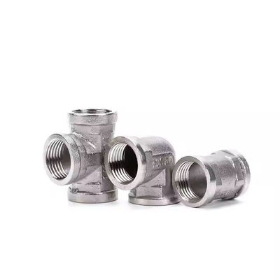 2'' SCH40 Pipe Fittings Tee Duplex Stainless Steel 2205 / UNS S31803 Equal / Reducing Tee