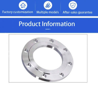 Customizable ANSI B16.5 Carbon Steel Stainless Steel SS304/316 WN Flanges Pipe Connections for Pipe Fitting