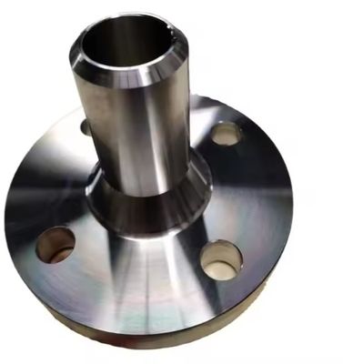 SA182 F51 Long Weld Neck Flange, ASME B16.5, 600# Pressure Rating, 8" Size, 405mm Length for Corrosion Resistance Applications