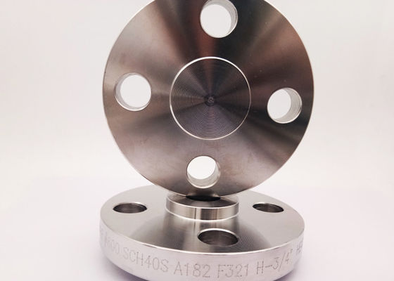 Dn 20 Stainless Steel Pipe Flanges , Rf 600# 3/4 " Socket Weld Flange