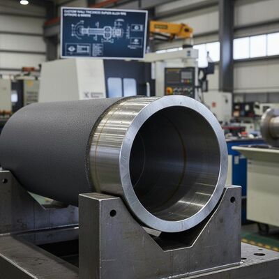 Προσαρμοσμένο πάχος τοιχώματος διπλό κράμα σωλήνα που κατασκευάζεται για να ανταποκρίνεται σε αυστηρά πρότυπα για υπεράκτια και θαλάσσια εφαρμογές