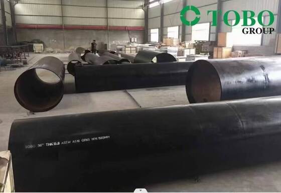 API 5L Grade B Carbon Steel Seamless Line Pipe 6m-12m Length for Oil Gas Pipeline Transmission