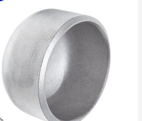 Customized 304/316L Stainless Steel Cap, 10mm Wall Thickness 24" Pipe Fitting Anti-Corrosion