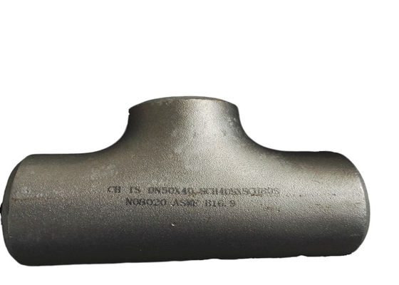BW Tee Butt Welding Fittings DN15 (NPS ½”) ASTM A234 WPB  ASTM A403 WP316L
